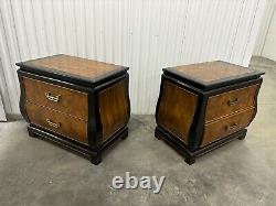 Late 20th Century Chin Hua Nightstands by Century Furniture- a Pair