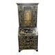 Late 20th Century Chinoiserie Secretary by Drexel Heritage