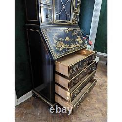 Late 20th Century Chinoiserie Secretary by Drexel Heritage