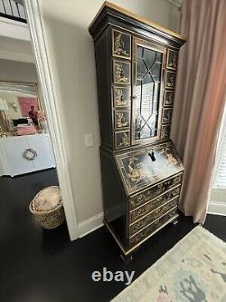 Late 20th Century Chinoiserie Secretary by Drexel Heritage