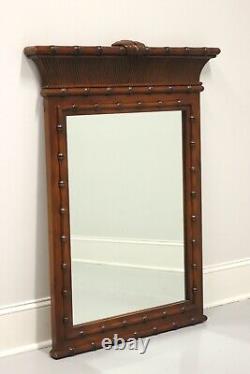 Late 20th Century Faux Bamboo Wall Mirror