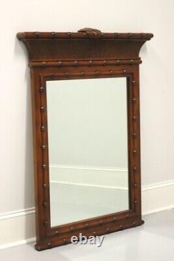 Late 20th Century Faux Bamboo Wall Mirror