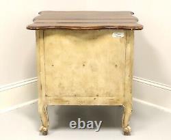 Late 20th Century French Country Style Plank Top Nightstand