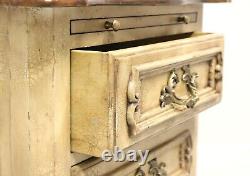 Late 20th Century French Country Style Plank Top Nightstand