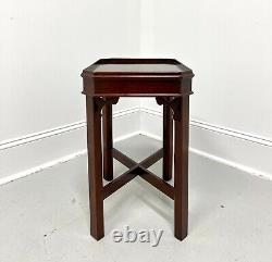 Late 20th Century Mahogany Chippendale Diminutive Accent Table