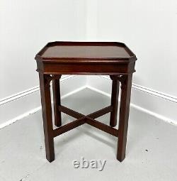 Late 20th Century Mahogany Chippendale Diminutive Accent Table