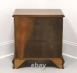 Late 20th Century Mahogany Chippendale Nightstand Bedside Chest