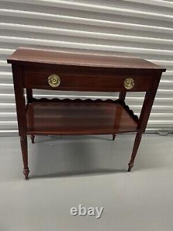 Late 20th Century Mahogany Hepplewhite Sideboard by Baker Furniture
