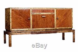 Late Art Deco Birch And Elm Sideboard