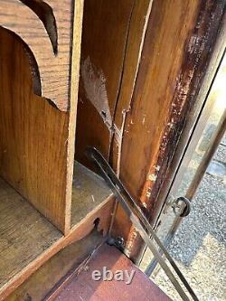 Late Victorian Quartersawn oak secretary (Pending)