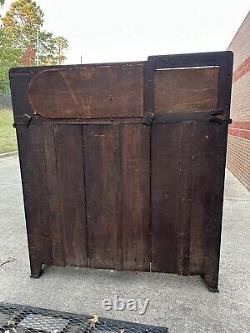 Late Victorian Quartersawn oak secretary (Pending)