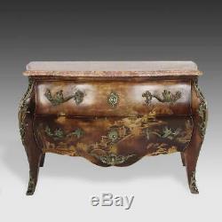 Louis XV Style Commode Lacquered Painted Oak France Late 19th/early 20th C