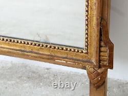 Louis XVI Carved & Gilt Mirror, French Late 18th Century