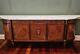 Louis XVI French Provincial Sideboard Ft. Inlaid Rosewood, Bronze Doré, Marble