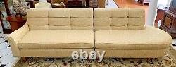 Mid Century Modern 2 Piece Couch Sofa late 1950's HOLLYWOOD, VEGAS, RAT PACK ERA