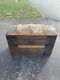 NICE Late 1800s ANTIQUE Humpback Camelback Steamer Trunk Wood / Metal Chest