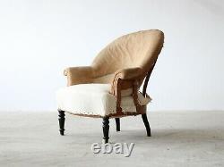 Napoleon III Armchair #822, French Late 19th Century, for Recovering