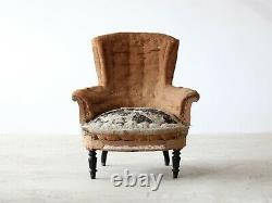 Napoleon III Armchair #823, French Late 19th Century, for Reupholstery