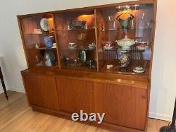 Original Mid-Century Modern Table and Hutch