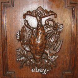 PAIR Antique Victorian 25 Carved Architectural Furniture Doors, Panels Hunt