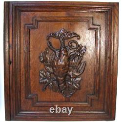 PAIR Antique Victorian 25 Carved Architectural Furniture Doors, Panels Hunt