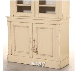 Painted Continental Victorian Cupboard, Late 19th Century