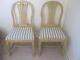 Pair of Swedish, Gustavian chairs late 18th-early 19th century. Offers welcome
