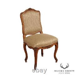 Quality French Louis XV Style Custom Upholstered Side Chair