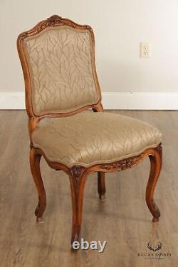 Quality French Louis XV Style Custom Upholstered Side Chair