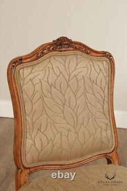 Quality French Louis XV Style Custom Upholstered Side Chair