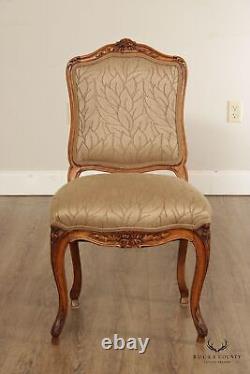 Quality French Louis XV Style Custom Upholstered Side Chair