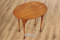 Queen Anne Custom Crafted Oval Tea Table