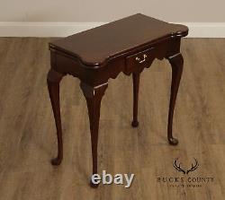 Queen Anne Style Mahogany Gate Leg Side Table