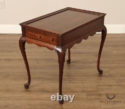 Queen Anne Style Vintage Mahogany Tea Table