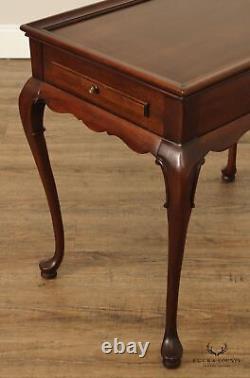 Queen Anne Style Vintage Mahogany Tea Table