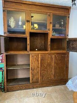 Rare Antique General Store Cabinet Late 1800 Eary 1900 Very Rare Cabinet
