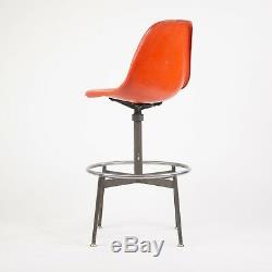 Rare Herman Miller Eames Fiberglass Drafting Side Shell Chair Late 1950's