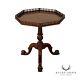 Rococo Style Octagonal Carved Mahogany Side Table