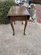 STATTON Trutype Americana Drop Leaf Oxford Queen Anne End Side Table Drawer 1971