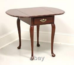 STATTON Trutype Solid Cherry Queen Anne Drop-Leaf End Side Table