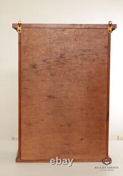 Shaker Style Pine Hanging Wall Cupboard or Spice Cabinet