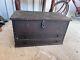 Small Wooden Painted Early American Trunk late 1800s hand made