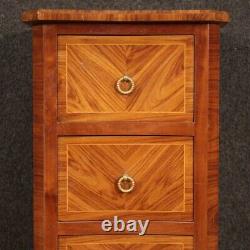 Small chest of drawers furniture commode in wood antique style French 900