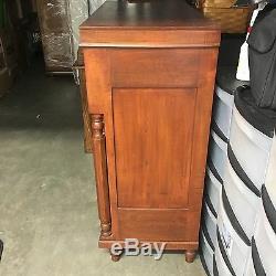 Solid Wood Late 1800's Antique Empire Bureau Chest Dresser