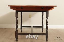 Stephen Von Hohen Custom Crafted Cherry Extendable Trestle Table
