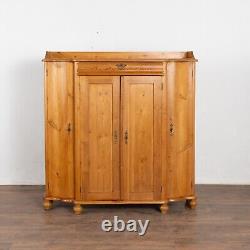 Tall Pine Sideboard Cabinet, Sweden circa 1880