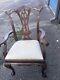 Theodore Alexander Chippendale Carved Mahogany Dining Chairs 2 Arm Chairs, 6 Reg