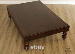 Tudor Style Monumental Large Oak Coffee Table