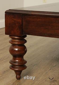 Tudor Style Monumental Large Oak Coffee Table