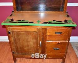 Very Rare Antique Circa Late 1800's-1900's Hoosier Buffet Sliding Cabinet